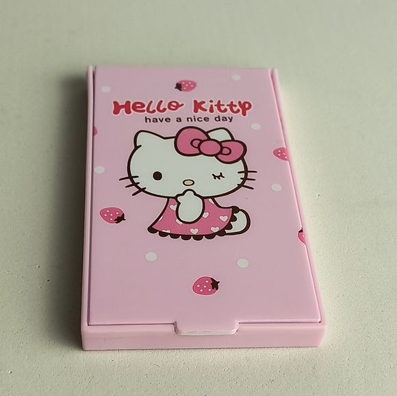 Novelty Rectangular Mirror & Comb Pink - Picture 2 of 11